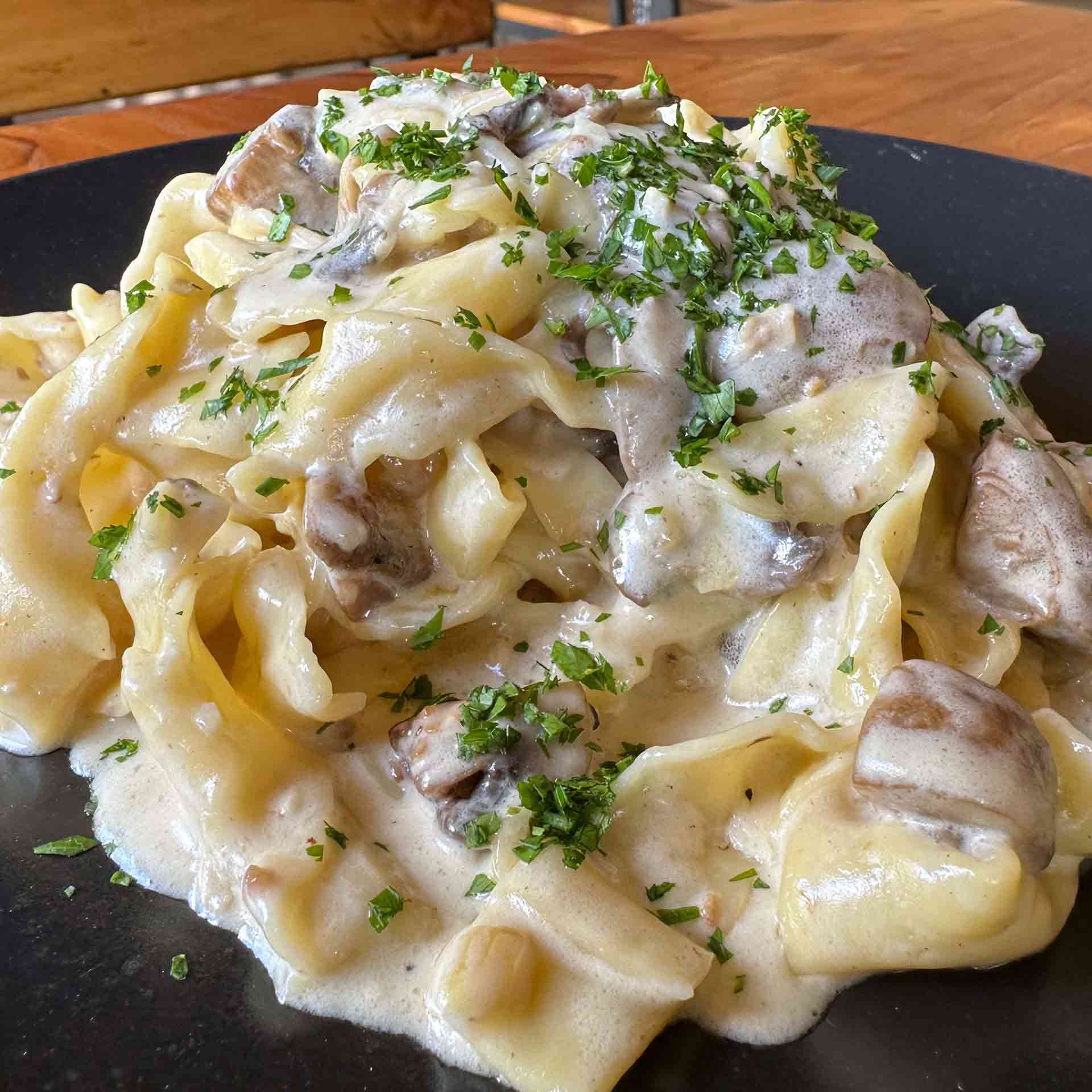 pappardelle ai funghi