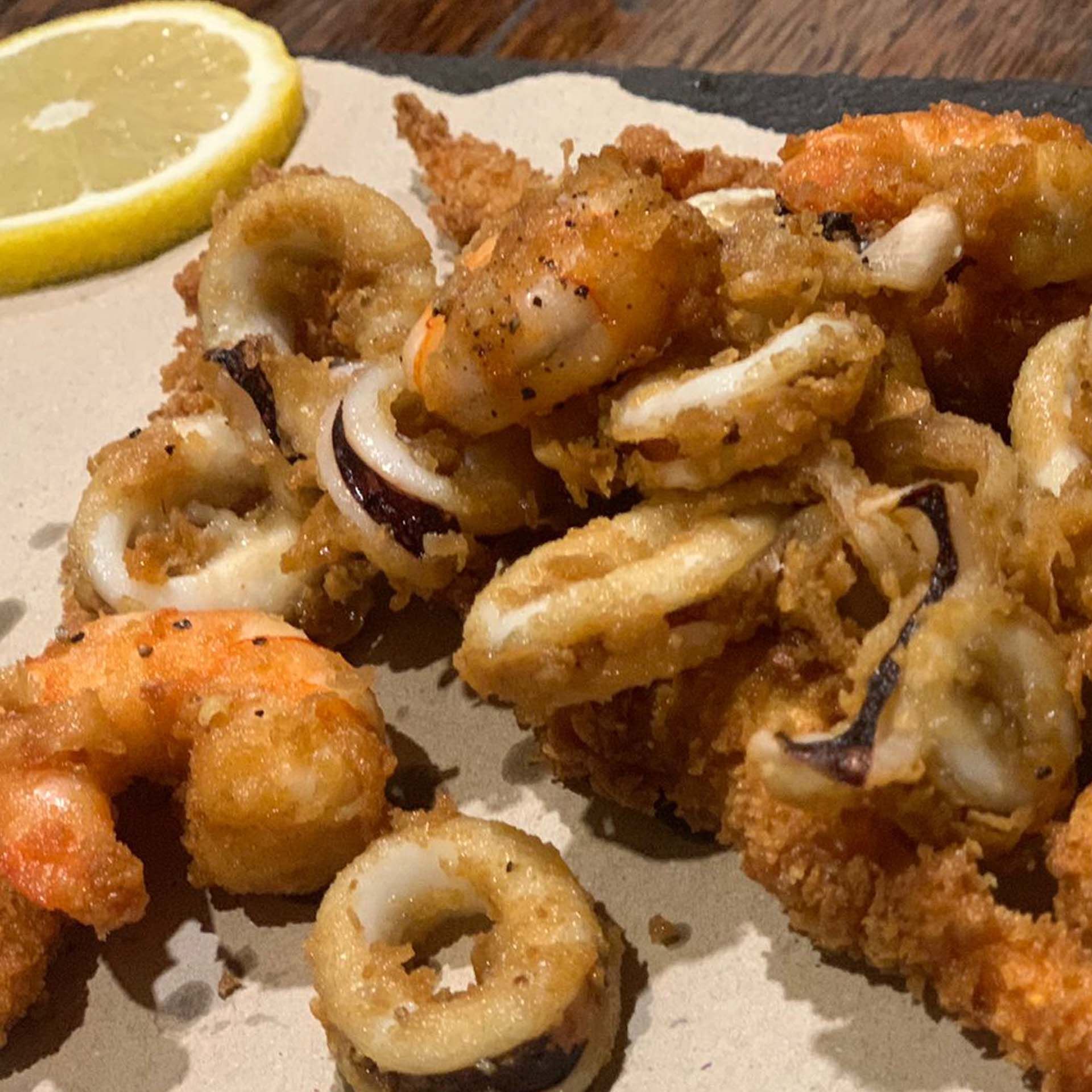 fry shrimps n calamari