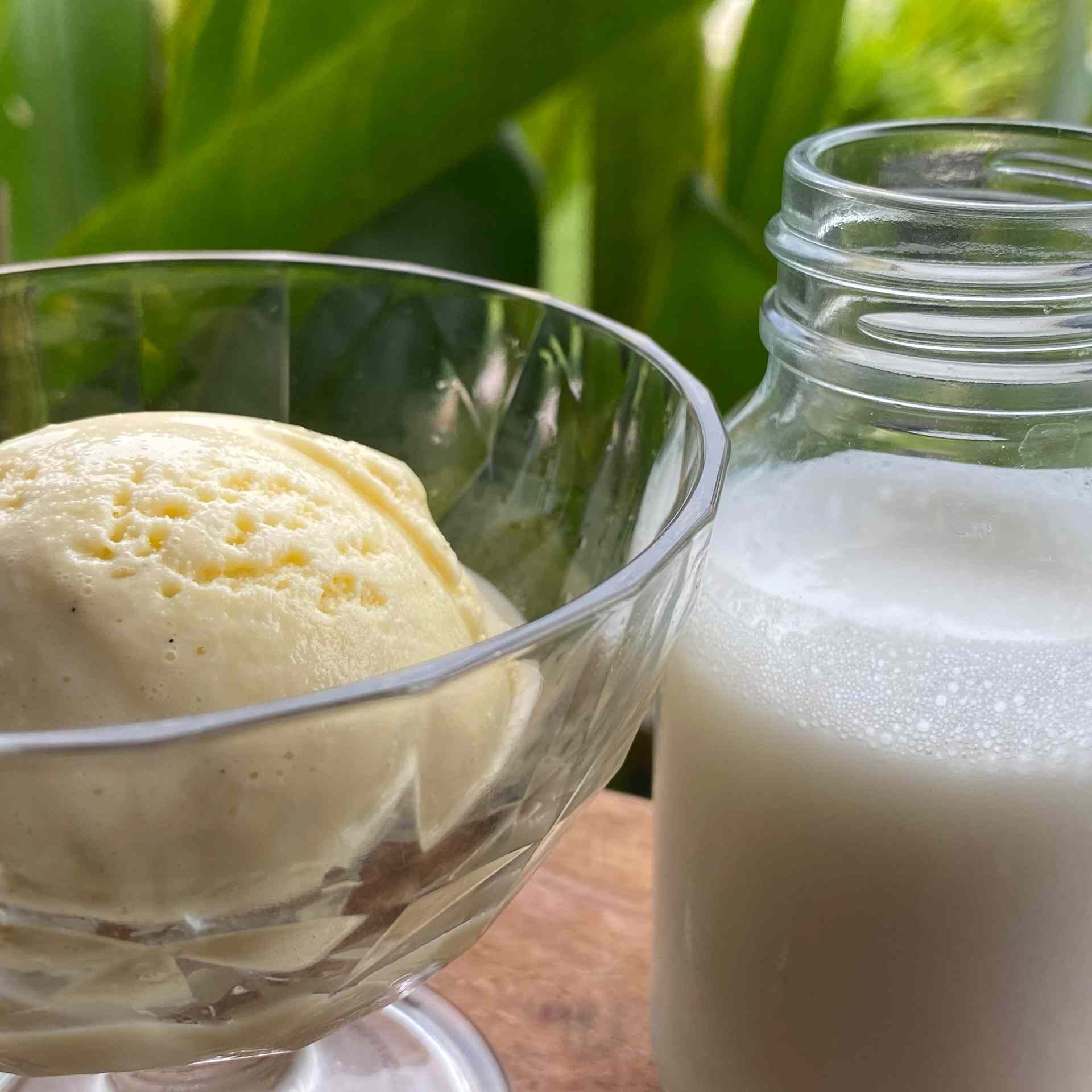 vanilla milkshake